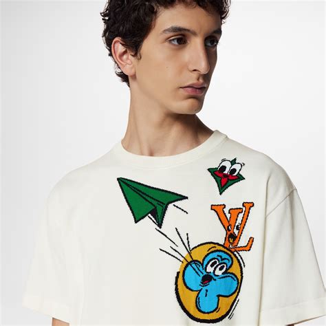 louis vuitton paper plane t shirt|louis vuitton t shirt counterfeit.